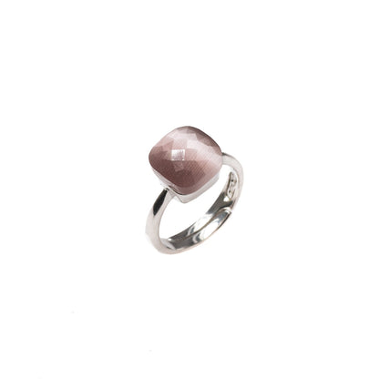 Bague en argent et quartz San Marco