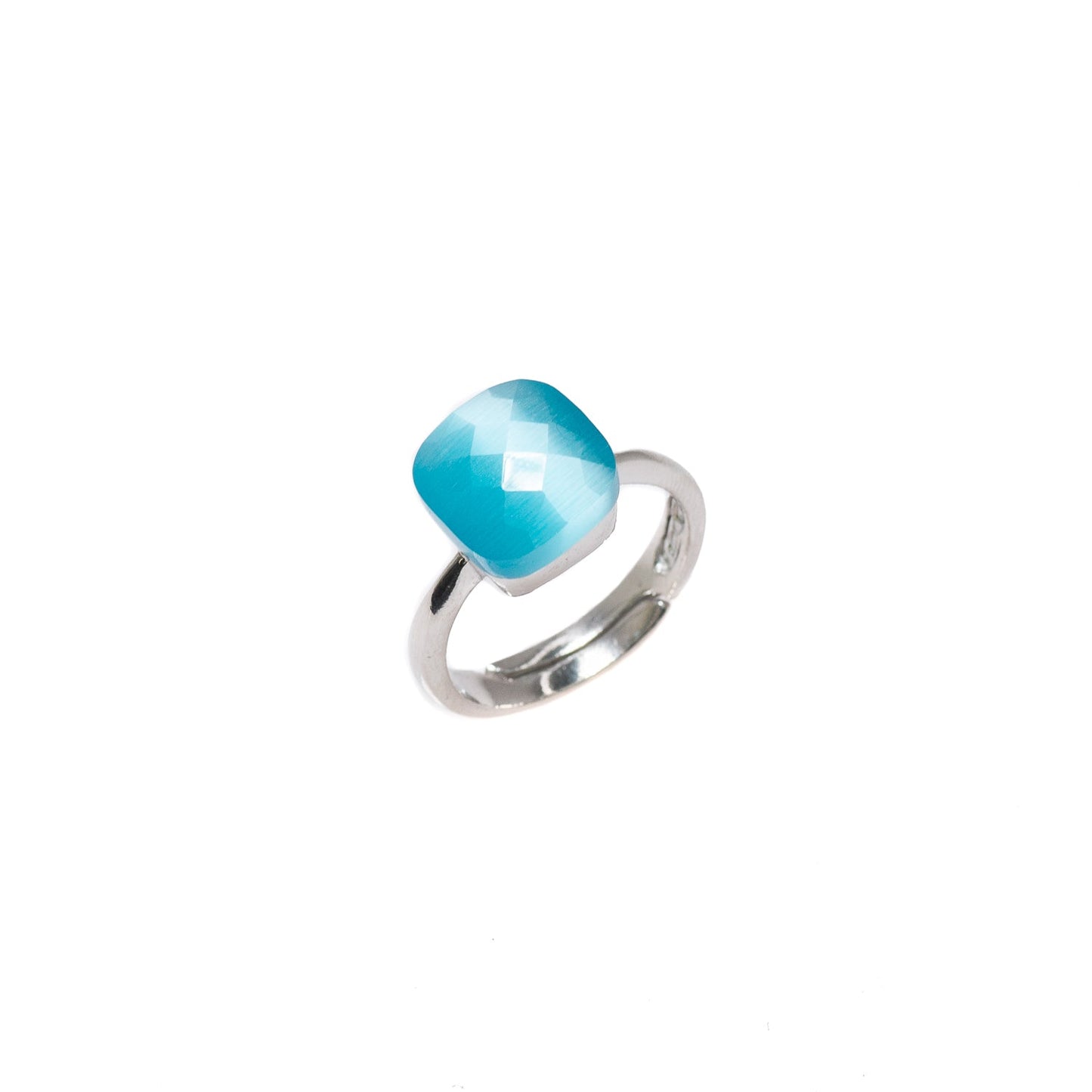 Bague en argent et quartz San Marco