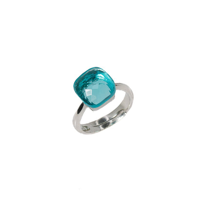 Bague en argent et quartz San Marco