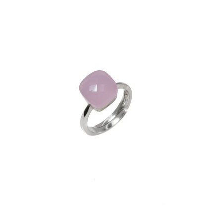 Bague en argent et quartz San Marco