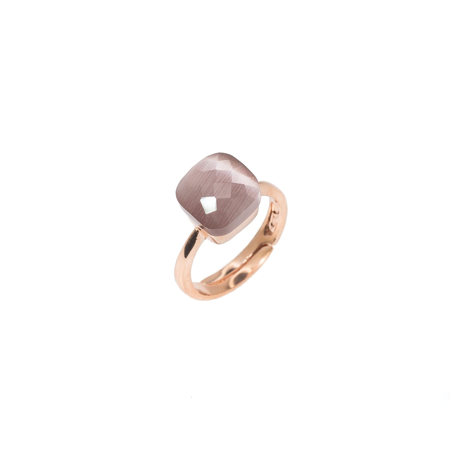 Anello San Marco Quarzo Argento Rosé