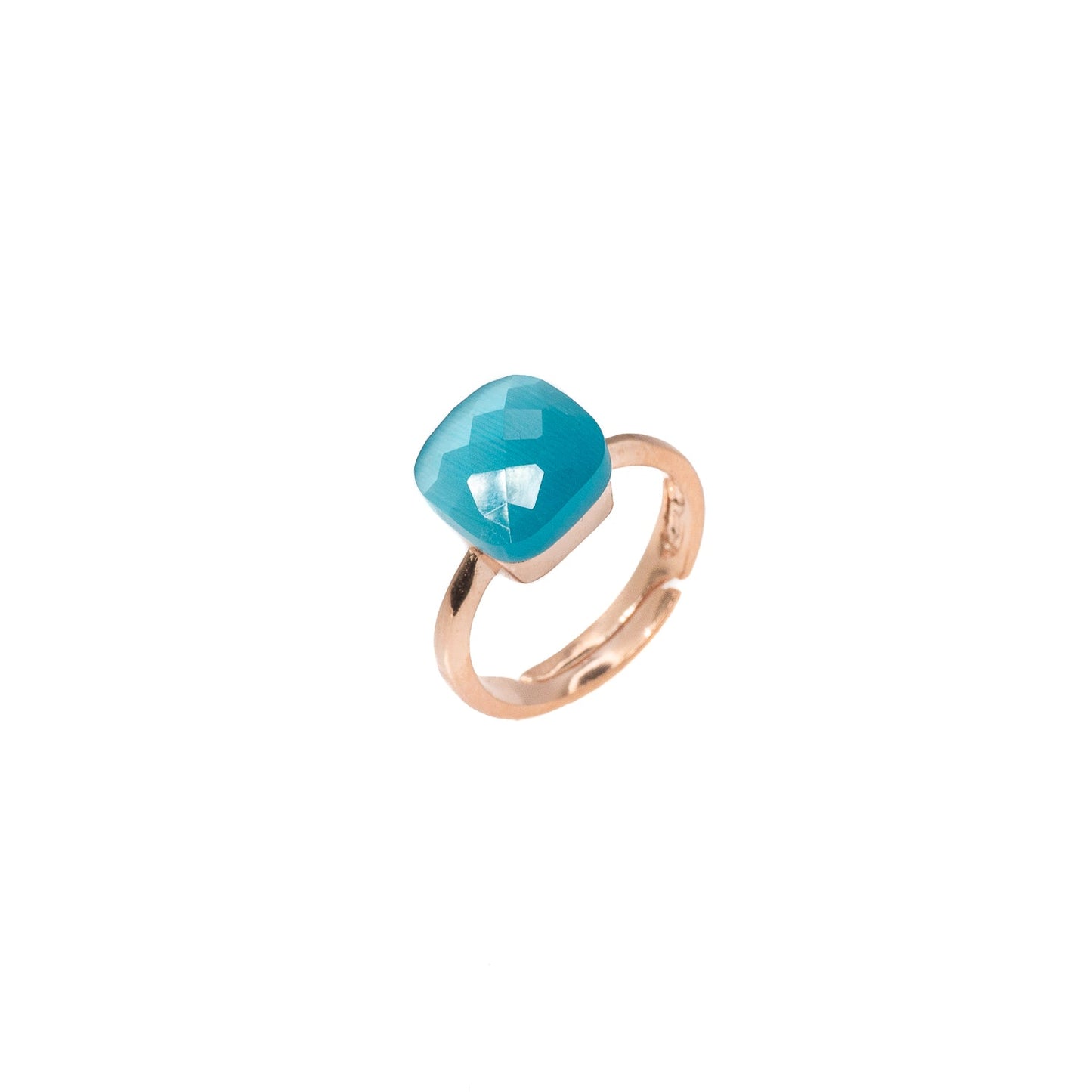 Anello San Marco Quarzo Argento Rosé