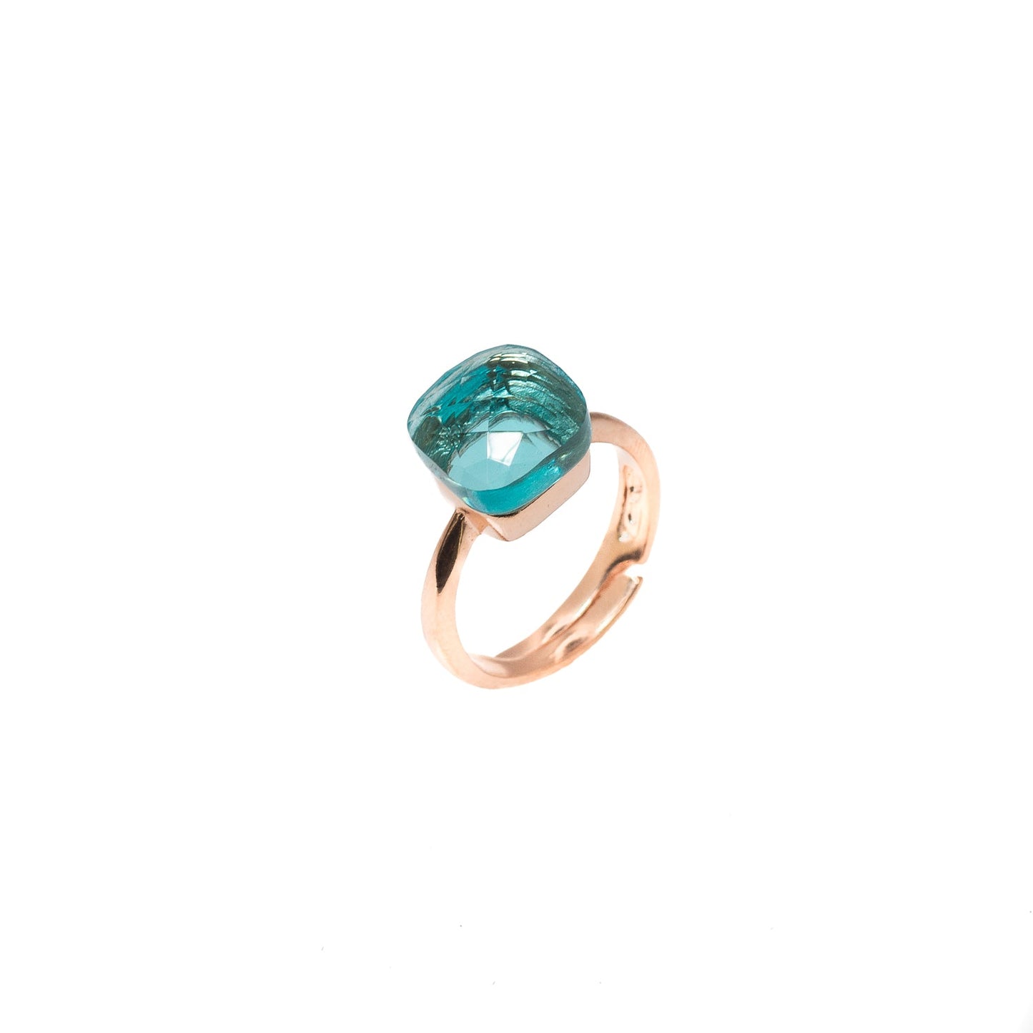 Anello San Marco Quarzo Argento Rosé