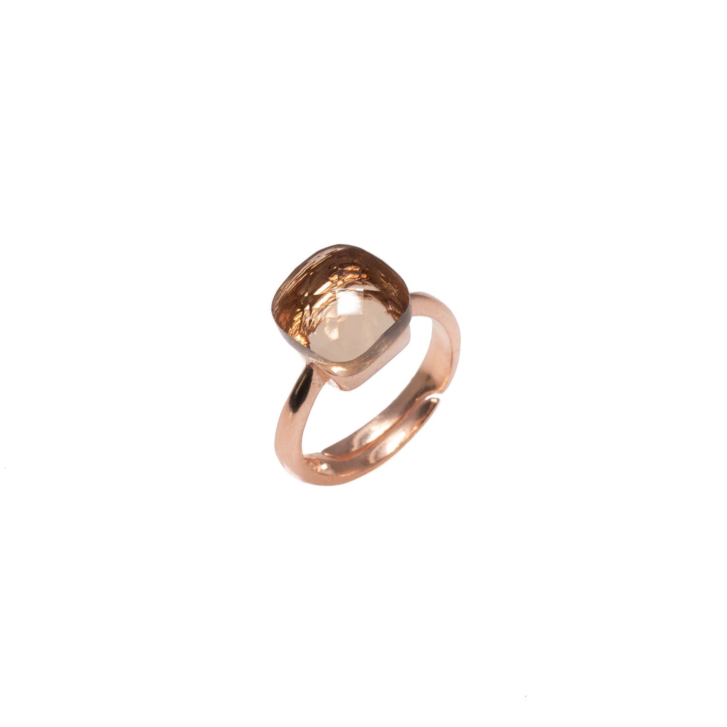 Anello San Marco Quarzo Argento Rosé