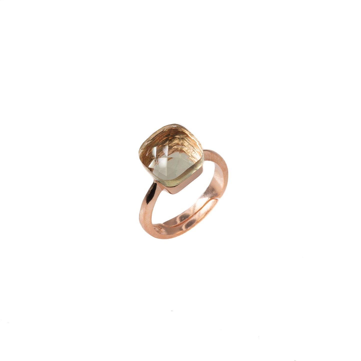 Anello San Marco Quarzo Argento Rosé