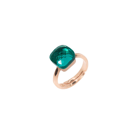 Anello San Marco Quarzo Argento Rosé