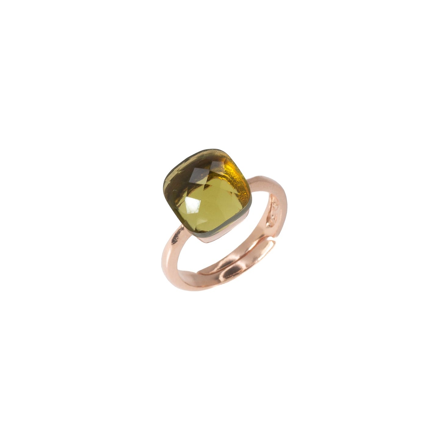 Anello San Marco Quarzo Argento Rosé