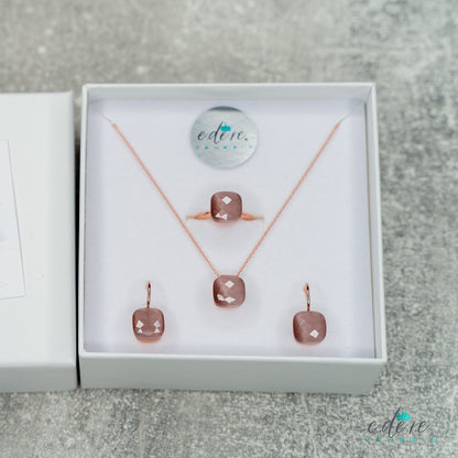 San Marco Silver Rosé Set